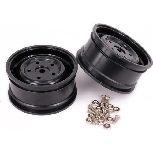 2PCS 4 Slot Wheel Rim w/o Tire tyre For Rc 1/10 On Road Racing Crawler Drift Car HSP Himoto HPI Traxxas Drifting Rubber Plastic