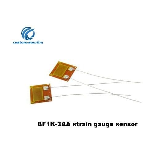 2pc High Precision 1000ohm BF1K-3AA Resistive strain gauge strain gauge pressure sensor load cell Sensor 1K