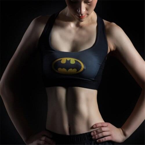 2021 Sports Crop Top Women Push Up Yoga Bra Padded High Support Impact Quality Fitnes Women Sexy Short Tee Shir Camiseta Mujer