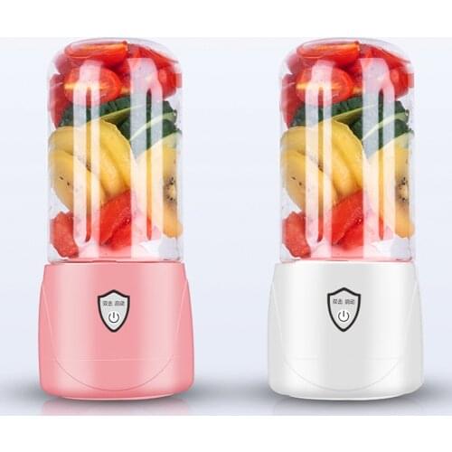 300mL Portable Juicer Electric USB Rechargeable Smoothie Blender Machine Mixer Mini Juice Maker Fast Food Processor Mobile Mixer