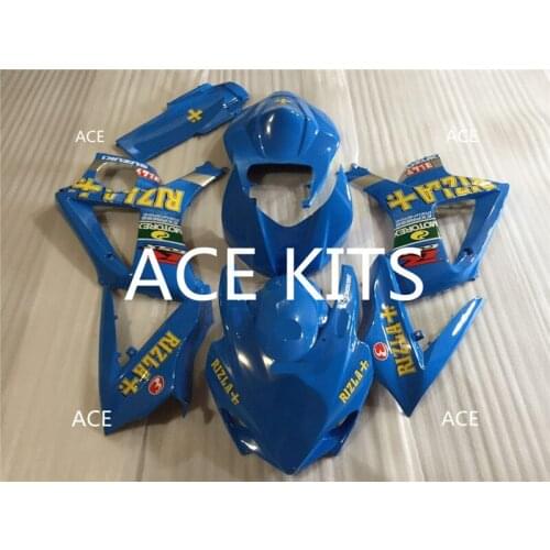 ACE KITS New For Suzuki GSXR1000 K7 2007 2008 Injection ABS Plastic Motorcycle Fairing GSXR1000 K7 07 08 Blue R11