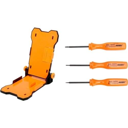 JAKEMY 4 In 1 Smart Phone Repair Holder for IPhone Mobile-Phone-Repair-Stand-Holder Smart Simple-To-Handle Easy DIY