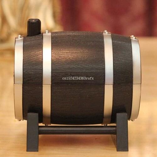 50 pcs Toothpick Holders Wine Barrel Type Automatic Toothpick Case Holder Press Bucket Dispenser Tooth Pick Case