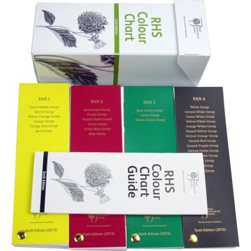 Royal Garden Association RHS plant color card plant color card