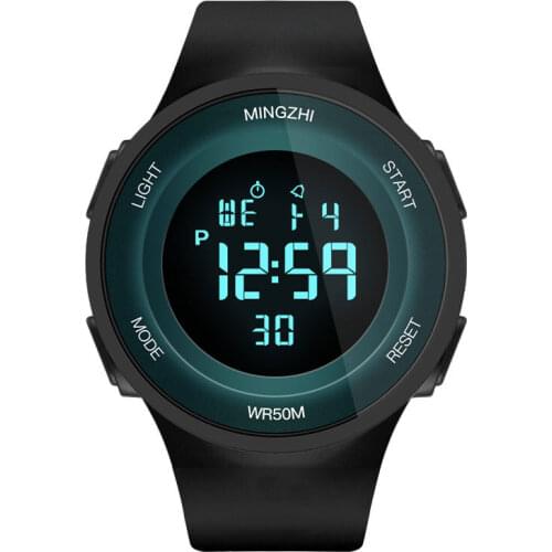 Mens watch outdoor sports luminous electronic watch chronograph swimming multi-function electronic watch