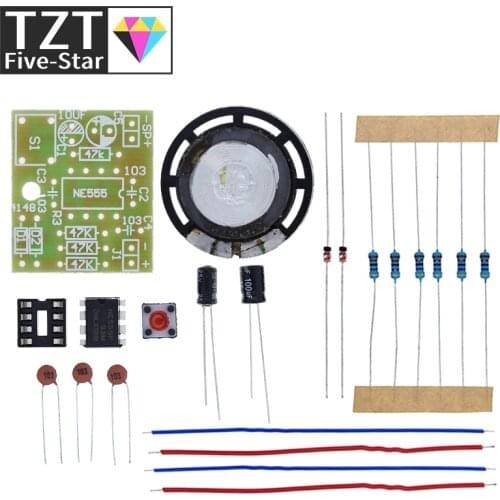NE555 Doorbell Suite Electronic Production Doorbell Suite DIY Kit Ding dong doorbell PCB welding laboratory