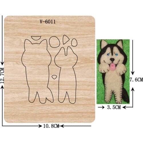 New DOG wooden dies cutting dies for scrapbooking Multiple sizes V-6011