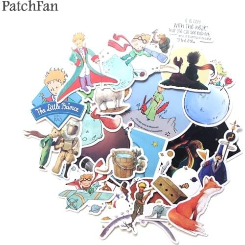 Patchfan 23pcs Little prince paster collection 90s decals scrapbooking Kids Toy DIY phone Motorcycle Waterproof Stickers A1749
