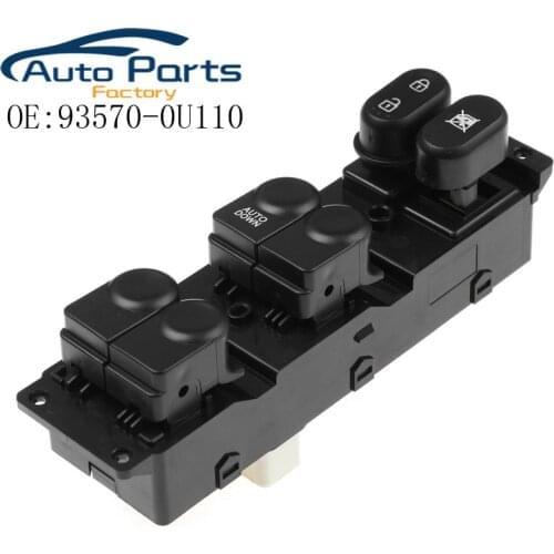 14 Pins Power Window Switch For HYUNDAI Accent 2010-2014 93570-0U110 935700U110 Front Left Driver Side Window Electric Switch