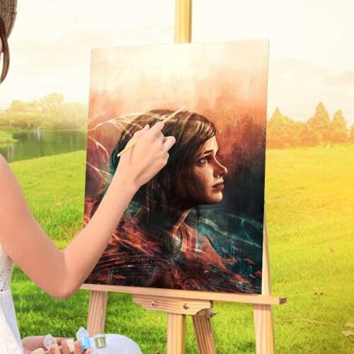 Portrait Cordyceps DIY Painting By Numbers Package Oil Paints 40*50 Boards By Numbers Home Decoration For Kids For Handiwork