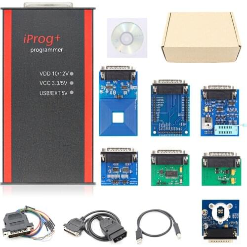 2021 IPROG+ Programmer V86 Ecu Diagnosis Tool Eeprom IMMO Airba Reset Correction With Adapter PK DIGIPROG Carprog Hight Quality