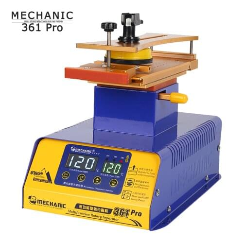 Separator MECHANIC 361 Pro 8 inch Multifunctional 360℃ rotatable working platform Universal for straight and edge screen