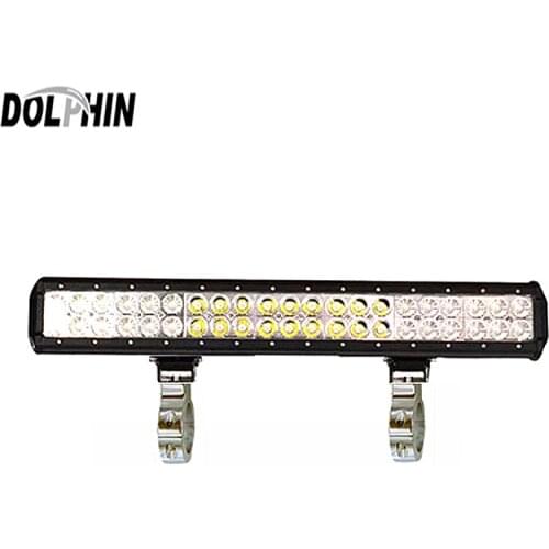 Dolphin Boat T Top LED Marine Light Bar Black Coated
