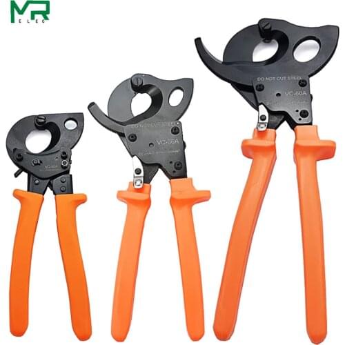 Plier VC-30A,VC-36A,VC-60A for 32 ~ 500mm2 copper aluminum cables wire for large cable cutter and automatic cutter tools
