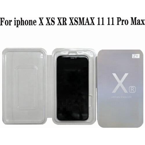 ZY JK INCELL LCD For iPhone X XS 11 Pro MAX XR Digitizer Assembly No Dead Pixel LCD Screen Replacement Display