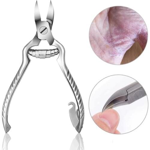 1Pcs Professional Fingernail Toenail Cuticle Nipper Trimming Stainless Steel Nail Clipper Cuticle Scissor Plier Manicure Tool