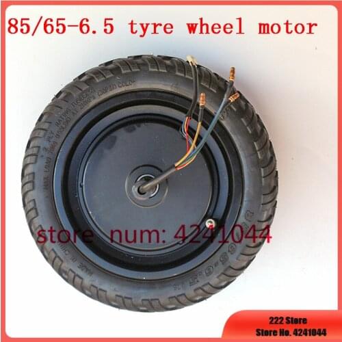 36 V 54V 10 inch for Xiaomi Mini Balance car wheel hub motor Vacuum tire 85/65-6.5 10''Electric Balance car Brushless hub motor
