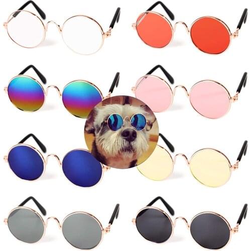 For Dogs Cats Pet Accessories Glasses Sunglasses Harness Accessory Puppy Products Decorations Lenses Gadgets Goods For Animals