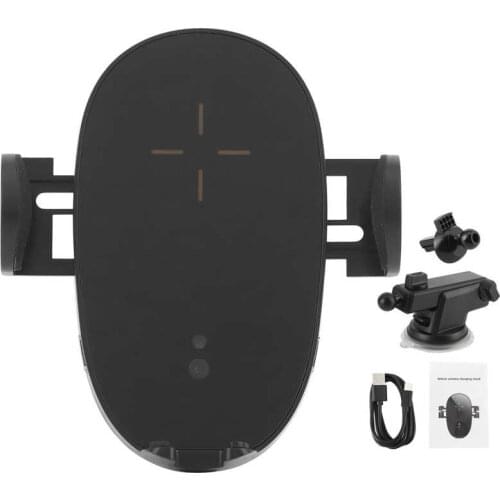 Alfombrillas coche araba aksesuar 15W Wireless Charger Car Phone Holder Induction Sensor Fast Charging Clamping Mount Type-C