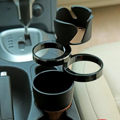 Car Drinking Bottle Holder For BMW F10 F11 F15 F16 F30 F32 G30 E90 Universal Rotatable Water Cup Holder Glasses Phone Storage