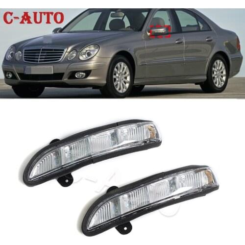 Car Mirror Turn Signal Lights For Mercedes Benz W211 W221 W219 2007-2010 E320 E350 E550 S600 2198200521 2198200621