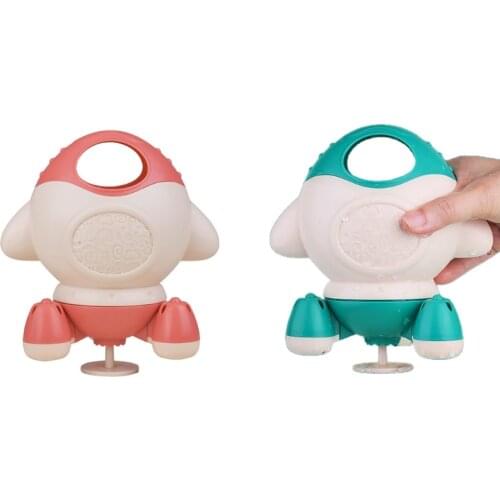 Baby Bath Toy Water Sprinkler Toy Rocket Water Play Kits Interactive Spraying Water Toy Education Toy for Infant Bathing