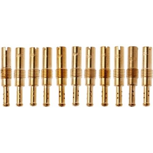 QILEJVS 32/33/35/38/40/42/45/48/50/52/55 Slow Pilot Jet Vice Injector Nozzle For CB GY6 KOSO OKO PE CVK FCR Carburetor