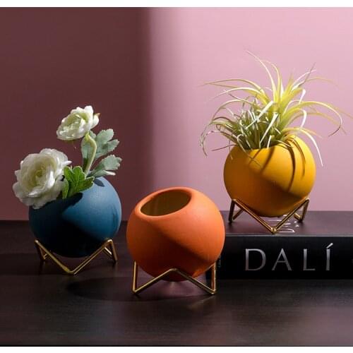 Creative small vase home decoration Nordic Light luxury living room bedroom room wine cabinet office desk porch decorative vase