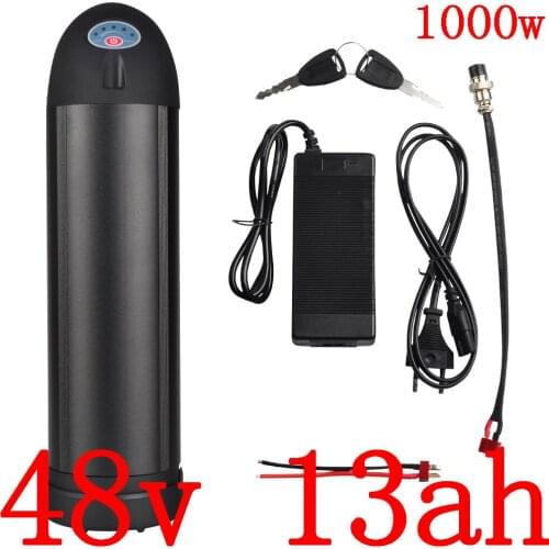 48v 13ah 17ah electric bicycle battery 48V lithium ion battery 48v electric scooter battery for 48V 500W 750W 1000W ebike motor