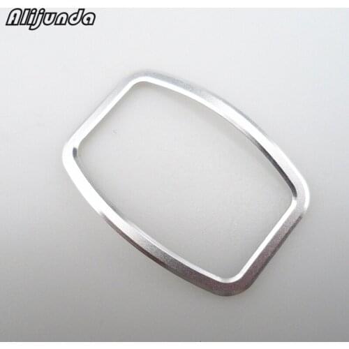 Metal Chrome Car Dashboard Dash Warning Lights Warning Push Button Door Lock Switch Trim Ring Cover for BMW 5 Series F10 F18