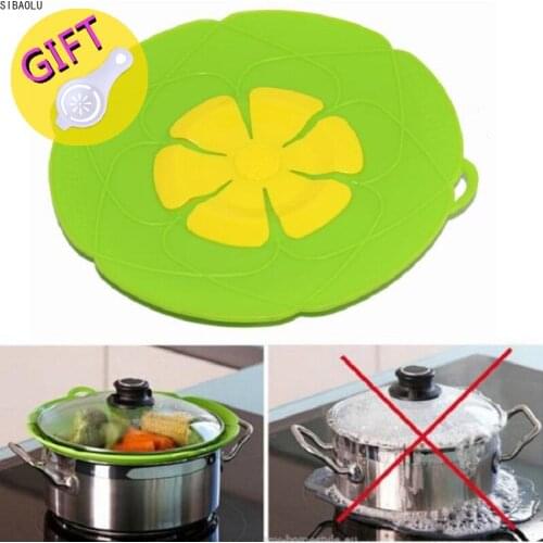 Multi-function Silicone lid Spill Stopper Cover For Pot Pan Cooking Tools Pot Lids Cookware Home Kitchen Accessories Gadgets