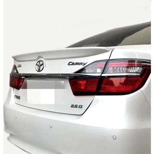 New For toyota camry 2011 2012 2013 2014 2015 2016 2017 High hardness and quality ABS rear trunk wing spoiler primer paint DIY