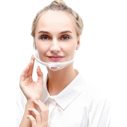 10/20/30pcs Transparent Protection Mask Mouth Visor Mask Health Care Protection Menton Tools Anti-splash Kitchen