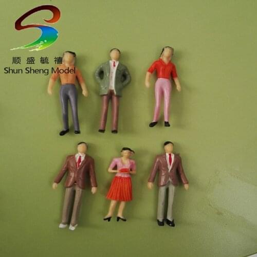 PSC25 20pcs Model Trains 1:25 Scale Painted Figures LGB G