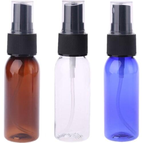 30ml Travel Mini Plastic Empty Spray Bottle Perfume Atomizer Empty Spray Refillable Bottle For Make Up And Skin Care M89F