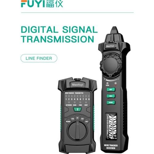 Mastfuyi Network Cable Tracker RJ11/RJ45/Cat5/Cat6 Telephone Wire Tracer Toner Ethernet LAN Tester Detector Line Finder