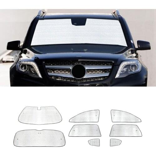 For Mercedes-Benz GLK X204 2008-2015 Auto Sunshade Cover Car Windshield Protector Front Side Window Sun Visor UV Protection
