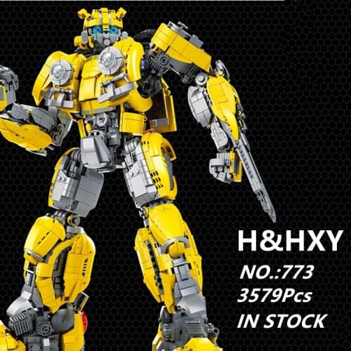 IN STOCK Super Robot Model 773 3579Pcs Building Block Bricks Christmas Gifts Boy Toys 771 18K K80 K86 661 662 663 K83 772