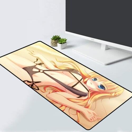 XGZ Animation Mouse Pad Sexy Girl Large Player Mouse Pad Accessories Computer Notebook Office Keyboard Game Desk Mouse Pad
