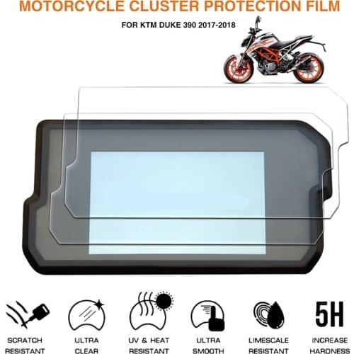 Motorcycle Cluster Scratch Protection Film Screen Protector For KTM Duke390 DUKE 390 2017 2018