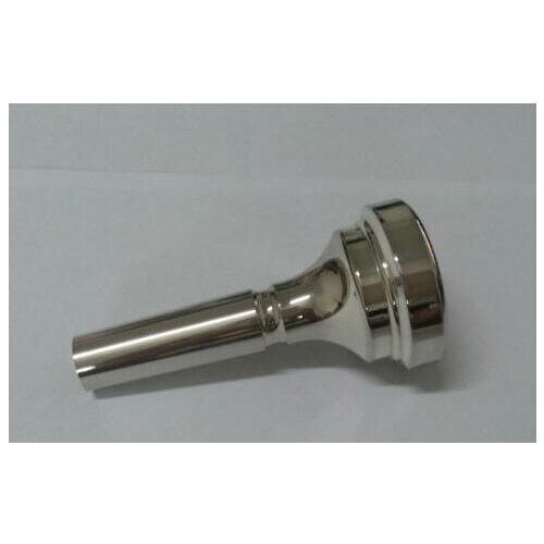 1PCS Euphonium mouthpieces, Flat 4 key tuba on the mouth Silver plating on the tuba mouthpieces