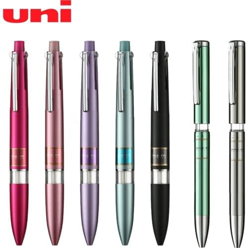 1pcs Japan Uni Stylefit Multifunctional Pen Case 4 + 1 Creative DIY Three-in-One 5 Color Empty Shell Neutral Pen Holder