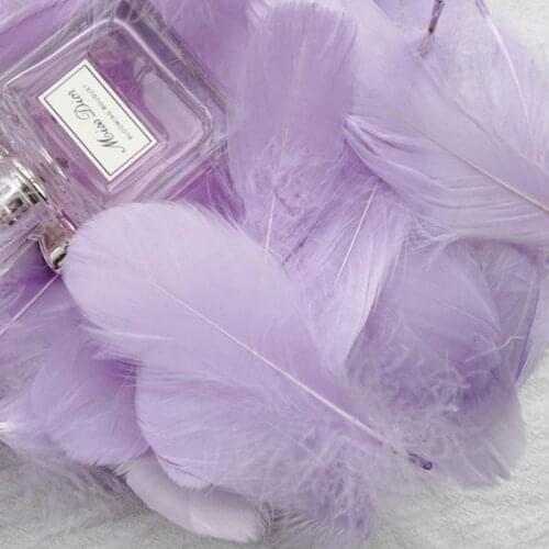 100pcs 8-12cm Makaron Balloon Decoration Filling Natural Feather Wedding Birthday Party Decoration Decoration Photo props