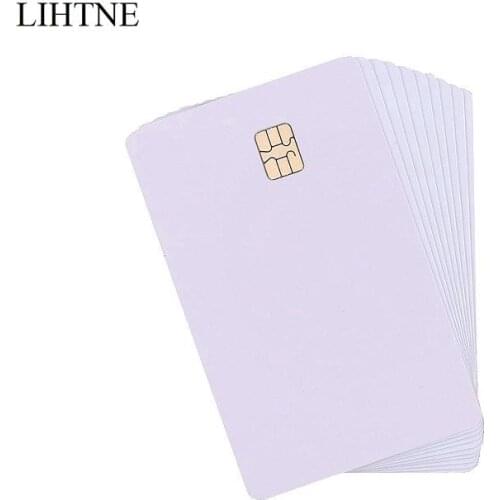 100PCS SLE 4442 Chip Smart IC Cards Blank PVC IC Cards ISO7816