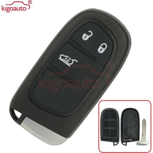 Kigoauto smart key case For Chrysler Dodge Jeep 3 button