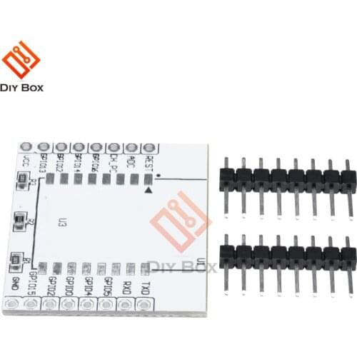 Diymore ESP8266 Serial Wireless WIFI Module Adapter Plate Available to ESP-07, ESP-12F, ESP-12E for ESP-07 ESP-08 ESP-12