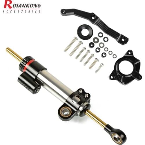 For Kawasaki Z1000 Z 1000 ABS 2011 2012 2013-2018 Motorcycle Adjustable Steering Damper Stabilizer Bracket Mounting Support Kit