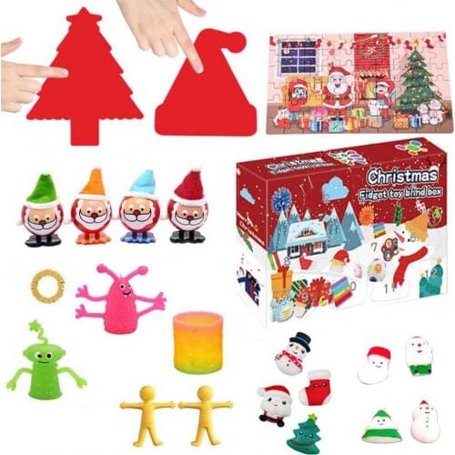 Christmas Advent Calendar, 24 Days Countdown Calendars Christmas Calendar Bag Lovely Innovative Christmas Advent Gift Box