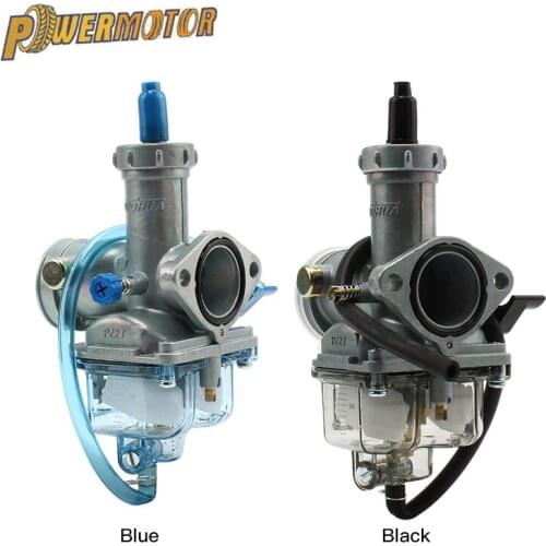 Motorcycle PZ27 27mm Carburetor with Transparent Base Carb for Honda WY125 CG150 125cc 150cc 175cc Dirt Bike Go Carts