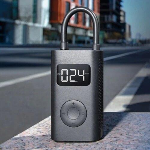 XIAOMI MI Smart Inflator Electric Pump Intelligent Digital Tire Pressure Portable Air Pumping For Bikes Car Motorcycles Football
